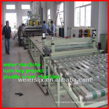 pp one layer sheet extruder